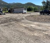 area getting ready to be paved