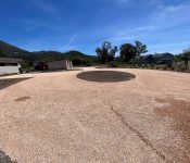 commercial area paved