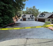 completed paved driway