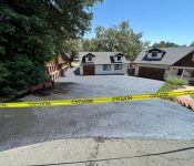 completed paved driway